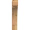 Ekena Millwork Thorton Block Rough Sawn Bracket, Western Red Cedar, 4"W x 14"D x 22"H BKT04X14X22THR05RWR - alternate 4